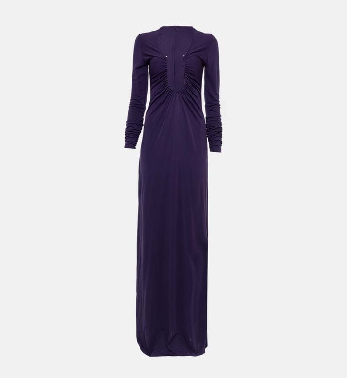 Christopher Esber Drape Long-sleeve Maxi Dress, Packshot View