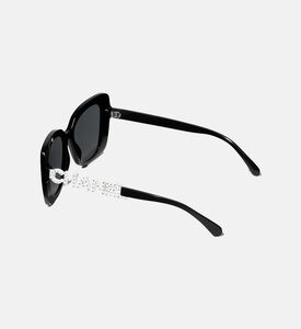 Crystal-embellished Square Sunglasses