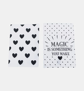 Miss Etoile Cotton Two Tea Towels Set, Packshot View