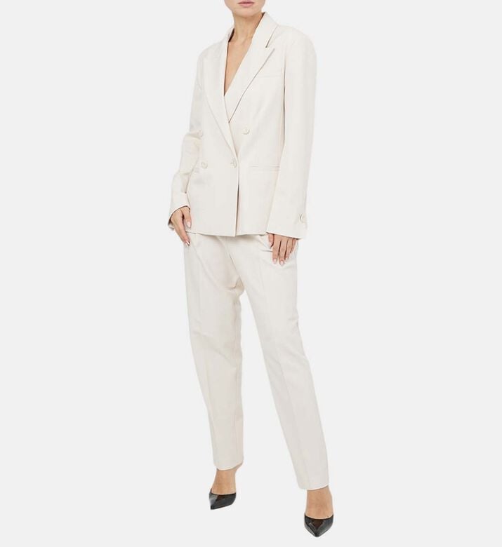 سترة تويل مزدوجة الصدر سترة تويل مزدوجة الصدر