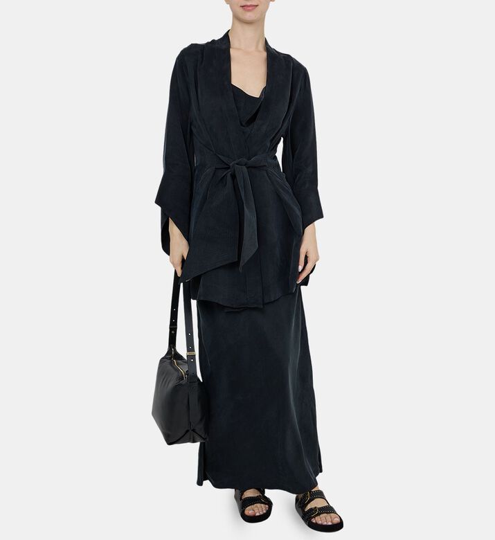 Amara Vegan Silk Mini Kimono