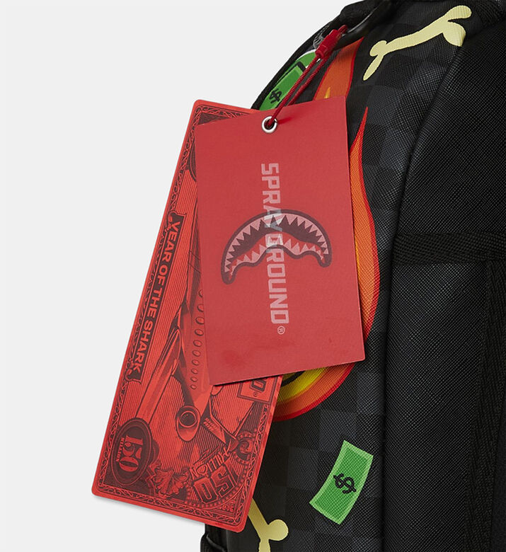 Sprayground Zombie-print Zip Fastening Backpack, Packshot View