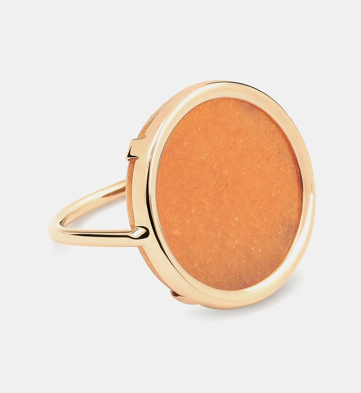 Ever Peach Pink Gold Ring 18k