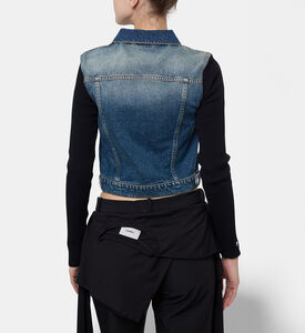 Coperni Denim Button Closure Jacket, Model View