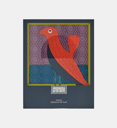 Birds Of Paradise Silicone Trivet