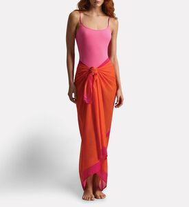 Polo by Ralph Lauren Coverup Bottoms, Orange, Model View