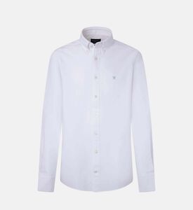 قميص بأزرار من قطن أكسفورد المغسول