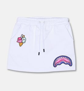 Sprayground Skirt Girly, White, 8y, Packshot View