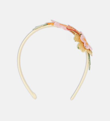 Embroidered Blossom Headband
