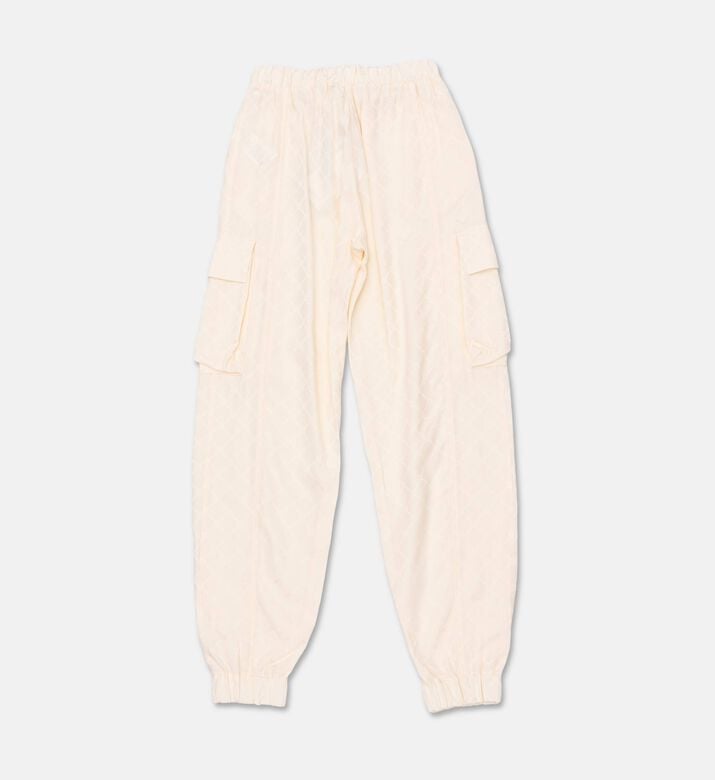 La Mia Bambina Pant, Ecru, 10y, Packshot View