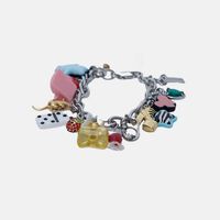 Sticker Charm Statement Bracelet