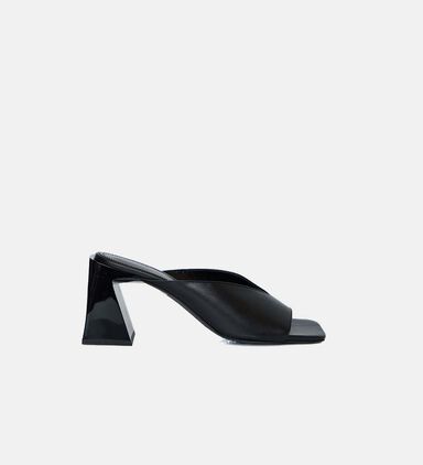 Tasha Patent Leather Mules
