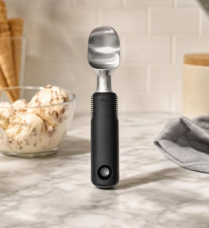 Oxo Stainless Steel Ice Cream Scoop, Model View