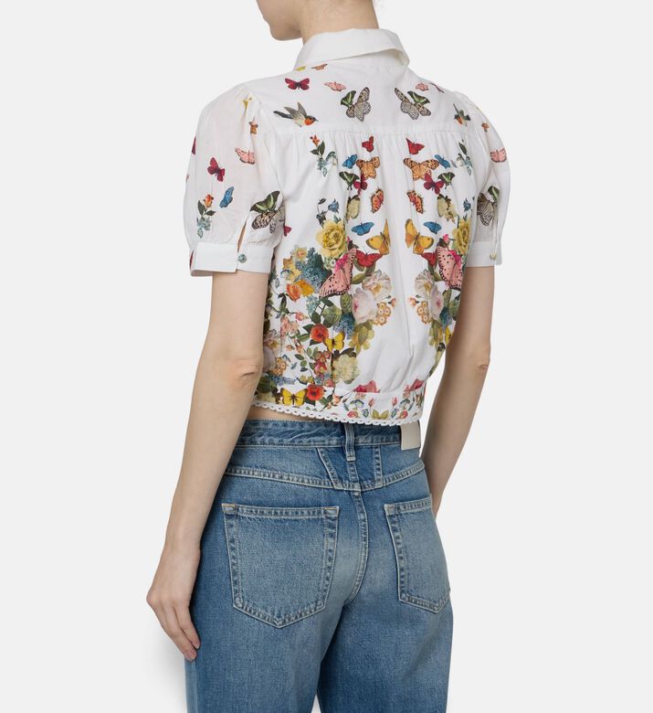 Alice and Olivia Top Rosie, Model View