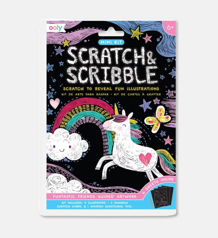Ooly Scratch Scrbl Mini Funtst Frnd, Packshot View