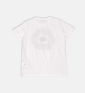 Cotton Floral-print Crewneck T-shirt