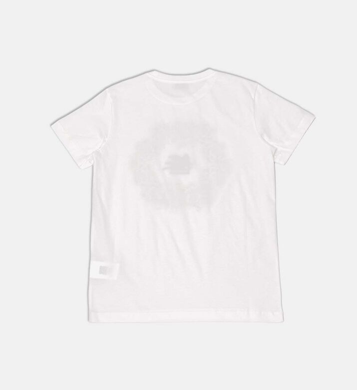 Cotton Floral-print Crewneck T-shirt Cotton Floral-print Crewneck T-shirt