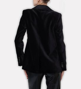 Alice and Olivia Silas Single Button Blazer, Model View