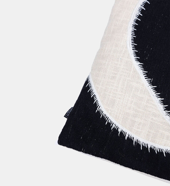 Home Deco and More Masimo Patch Embroidered Pillow, Packshot View