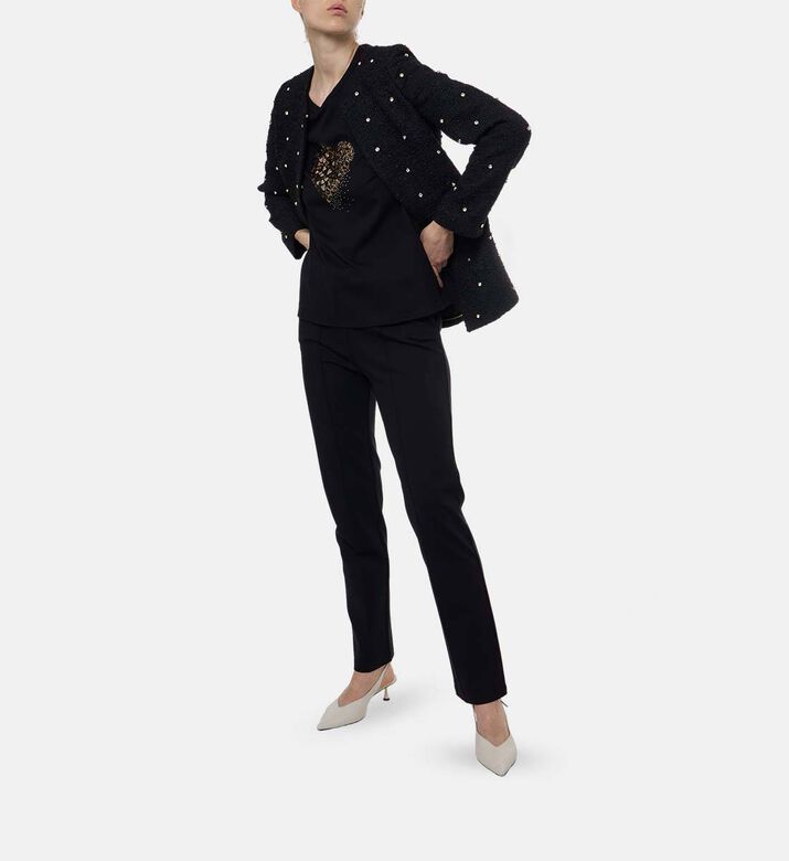 Weill Heart Graphic-print Short-sleeve T-shirt, Model View