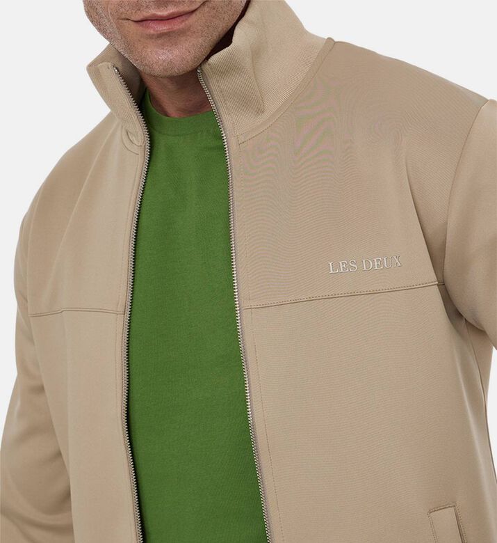 Les Deux Ballier Zip-up Track Jacket, Model View Les Deux Ballier Zip-up Track Jacket, Model View