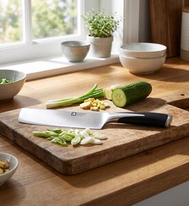 Richardson Kyu Chrome Stainless Nakiri Knife, Model View