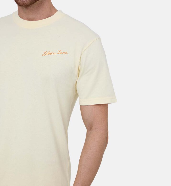 Patureau Lobster Lover Embroidered T-shirt