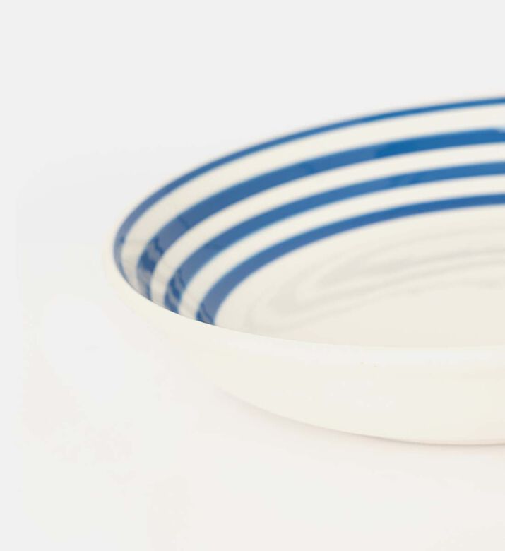 Easy Life Ceramic Color Mix Round-shape Bowl, Blue, Packshot View