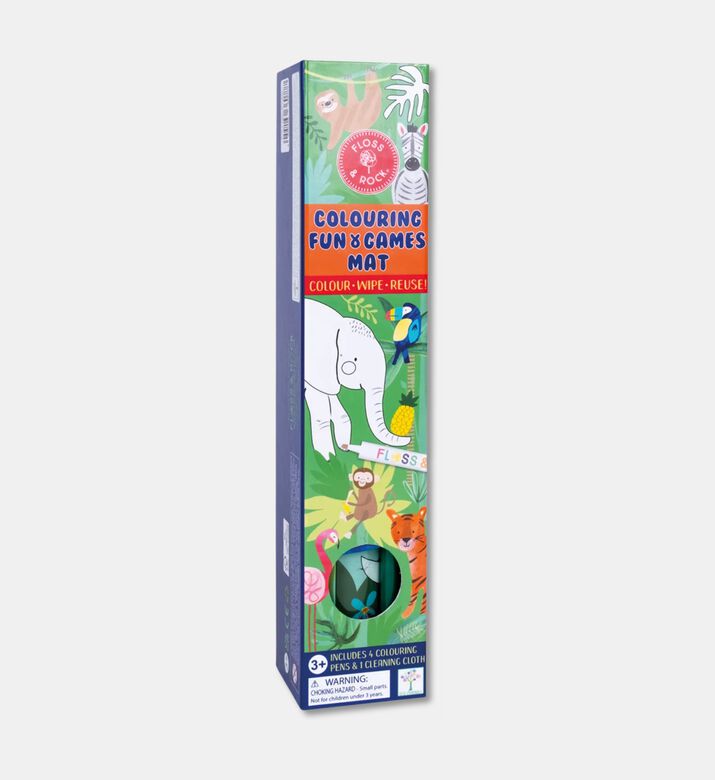 Floss and Rock Jungle Colouring Fun And Game, Packshot View