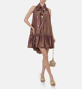 Polka Dot Sleeveless Mini Dress