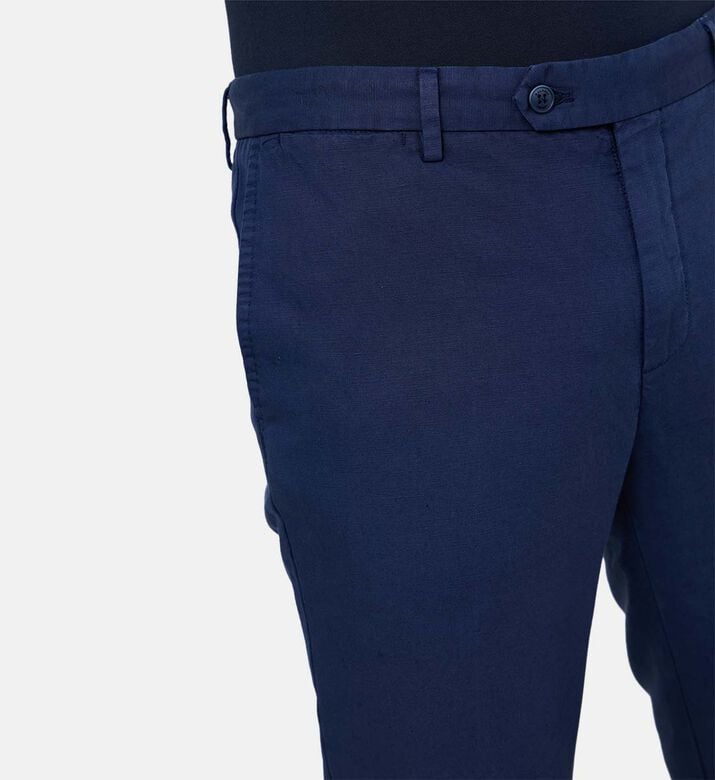 Cotton Linen Chino Trousers