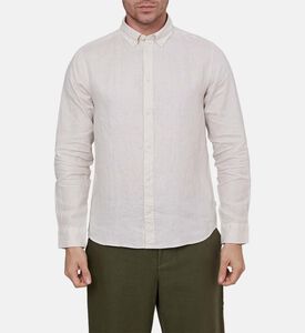 قميص كونار كتان طويل الأكمام