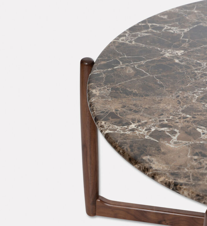 Home Deco and More Nashville Round Top Coffee Table, Packshot View