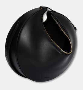 Mlouye Calf Leather Crescent Shoulder Bag, Packshot View