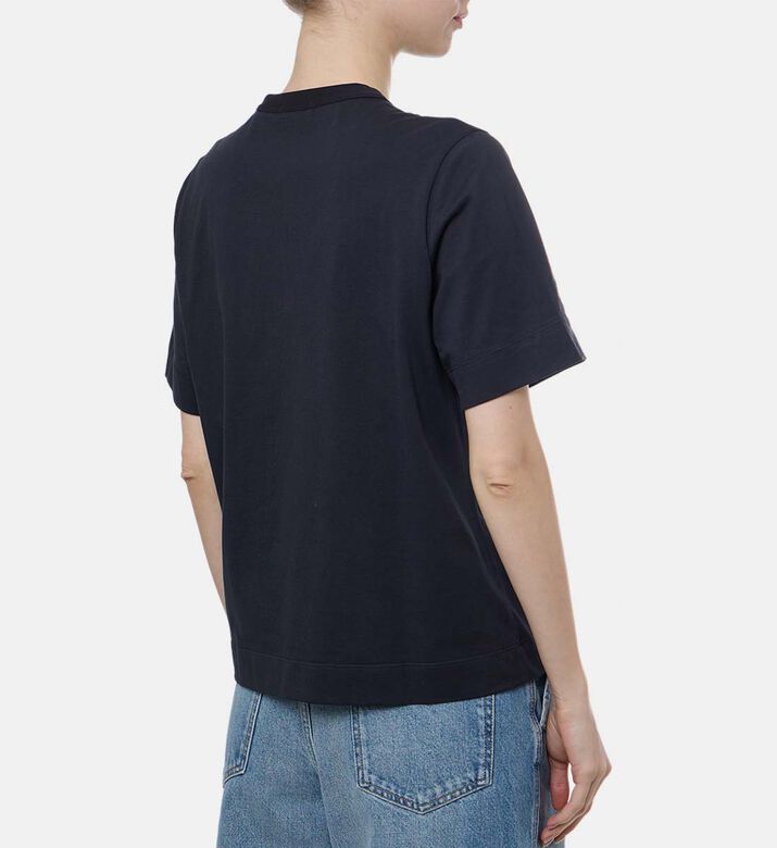 تيشيرت إيلين قطن بياقة دائرية