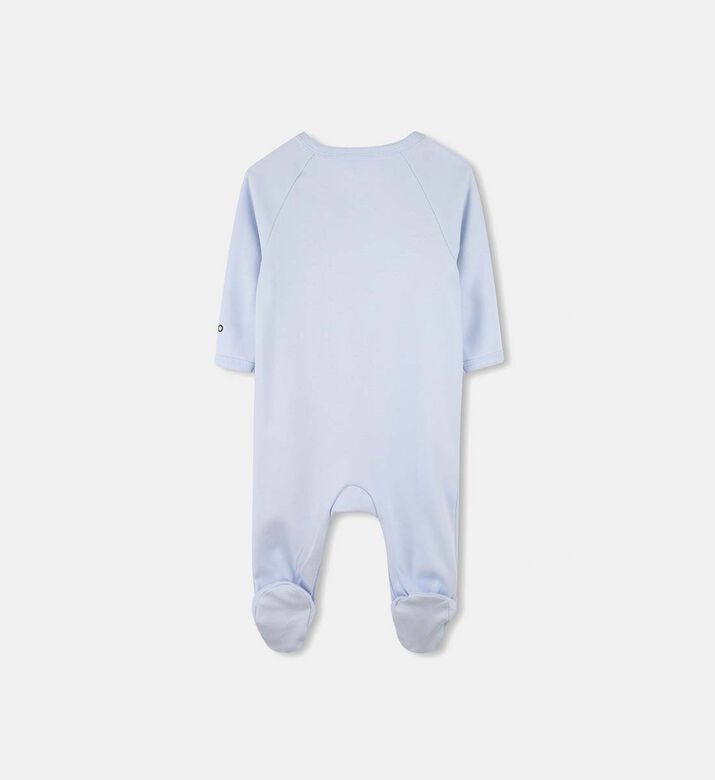 Organic Cotton Blue 2-piece Baby Pajamas Set