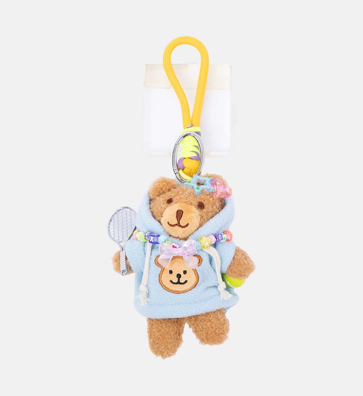 Handmade Teddy Bear Jeweled Bag Charm