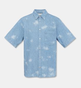 Marant Homme Cloud-print Straight-cut Shirt, Packshot View