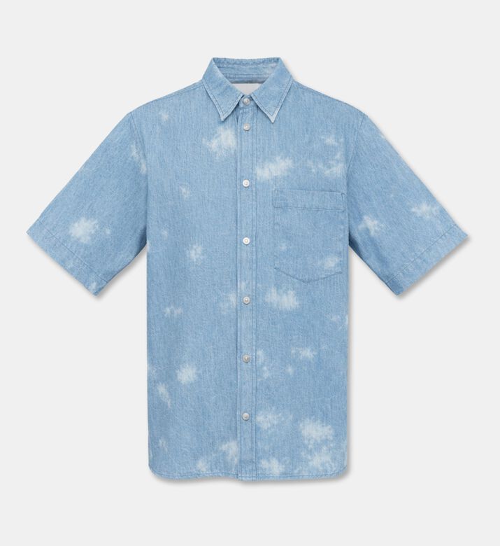Marant Homme Cloud-print Straight-cut Shirt, Packshot View