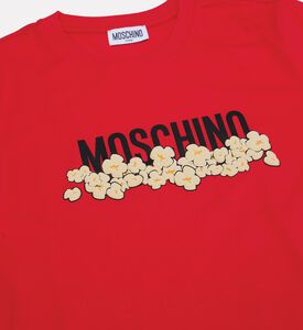 Moschino Kids Logo Floral Crewneck T-shirt, Packshot View