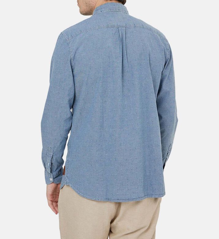 تي شيرت بياقة كلاسيكية مزخرفة