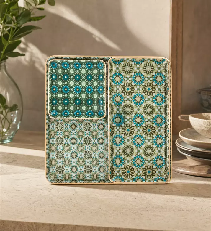 Images D'Orient Platter Combo Andalusia, Model View