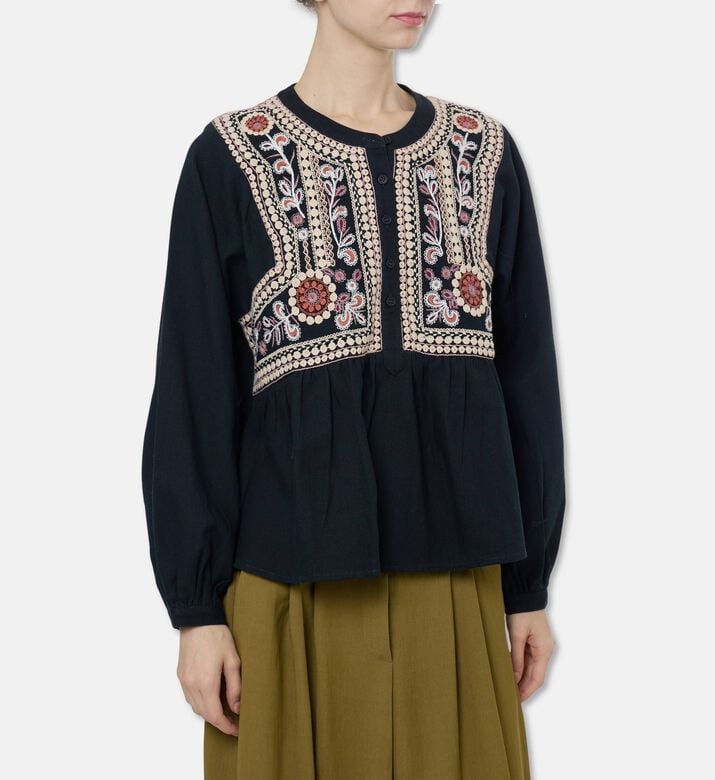 Ba and Sh Top Alec, Dark-grey, L, Model View