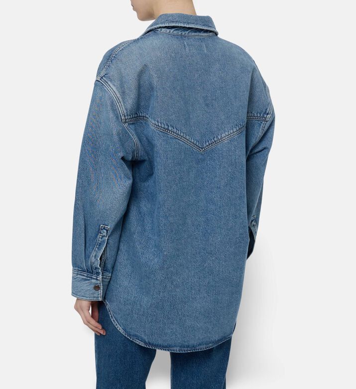 Agolde Button Closure Long-sleeve Shirt, Model View