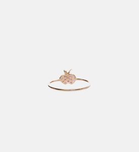 Pink Sapphire 18k Gold Ring Pink Sapphire 18k Gold Ring