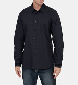 قميص بأساور بتصميم بطبعة سلسلة