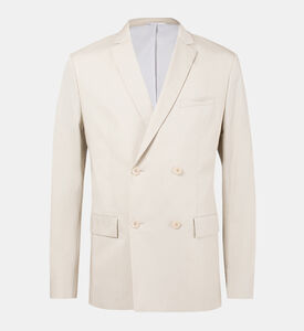 بليزر قطني بصفي أزرار