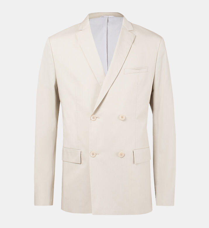 بليزر قطني بصفي أزرار