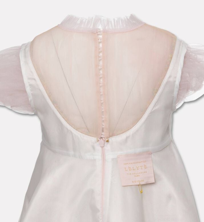 Lelyte Bridgeton Jacquard Puff-sleeve Dress, Packshot View