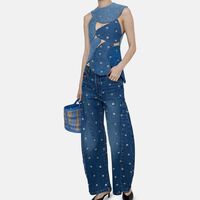 Studded Organic Jeans